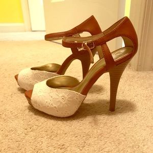 High heel shoes
